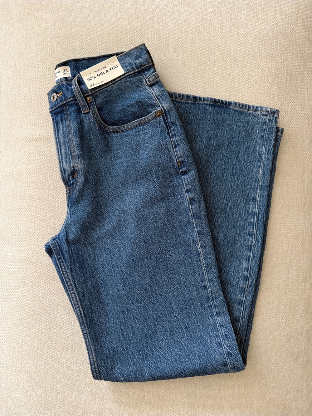 Abercrombie & Fitch High Rise 90’s Relaxed Women’s Jeans